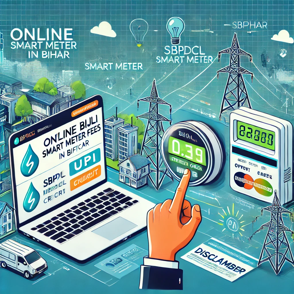 HOW TO PAY ONLINE BIJLI SMART METER FEE IN BIHAR