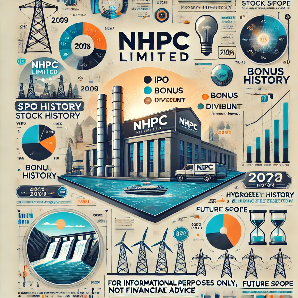 NHPC STOCK HISTORY, IPO, BONUS, DIVIDEND HISTORY AND FUTURE SCOPE