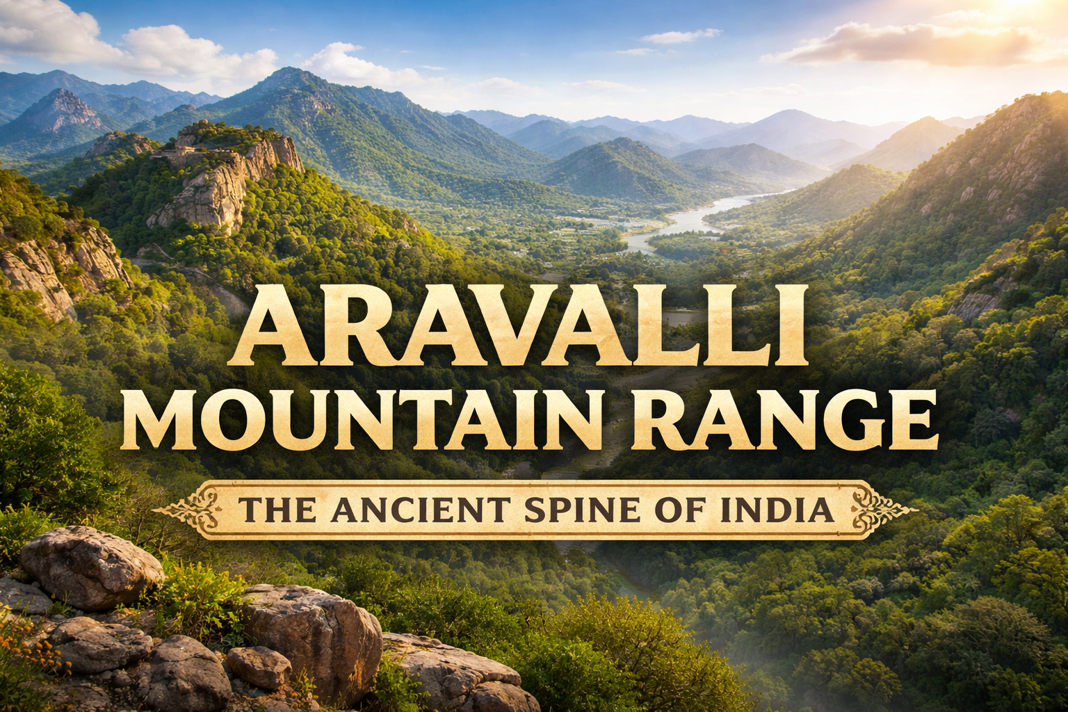 ARAVALLI MOUNTAIN RANGE: THE ANCIENT SPINE OF INDIA