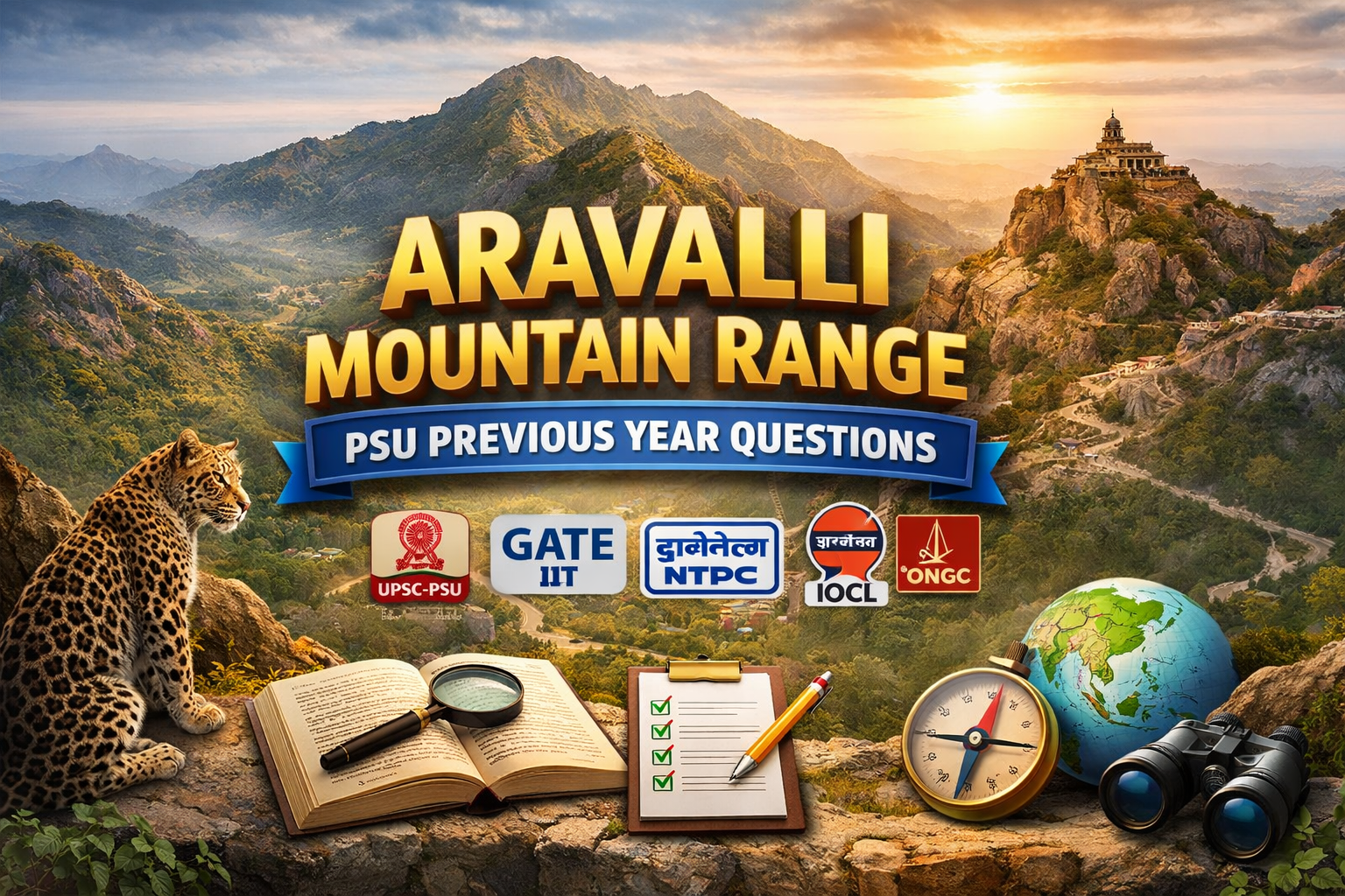 ARAVALLI MOUNTAIN : PSU PREVIOUS YEAR QUESTIONS